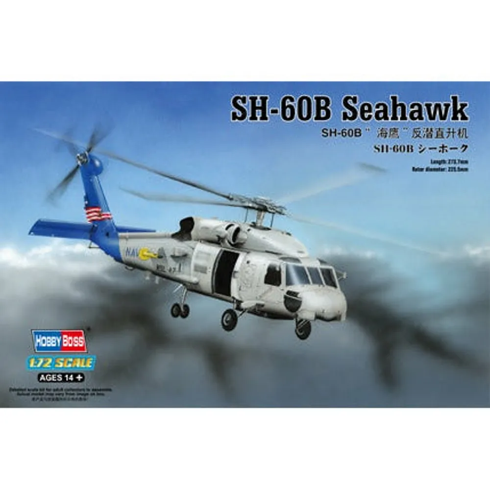 SH-60B Seahawk 1/72 #87231 by Hobby Boss