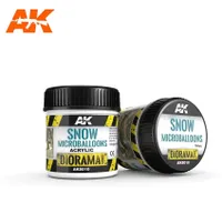 AK Interactive Snow Microballoons (100mL) AK-8010