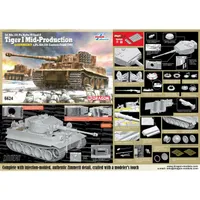 ‘39-45’ Series Sd.Kfz.181 Pz.Kpfw.VI Ausf.E Tiger I Mid Production w/Zimmerit s.Pz.Abt.506 Eastern Front 1944 1/35 #6624 by Dragon Models