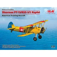 Stearman PT-13/N2S-2/5 Kaydet, American Training Aircraft 1/32 #32052 by ICM