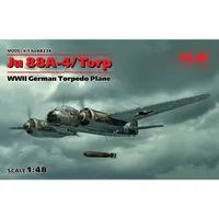 Ju 88A-4 Torp/A-17, WWII German Torpedo Plane 1/48 #48236 by ICM