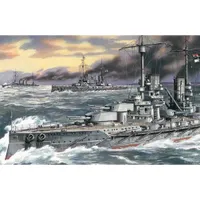 GroBer Kurfurst, WWI German Battleship 1/350 Model Ship Kit #S.002 by ICM