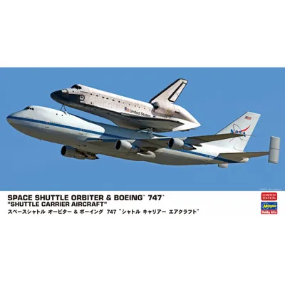 Space Shuttle Orbiter & Boeing 747 'Farewell' 1/200 #10844 by Hasegawa