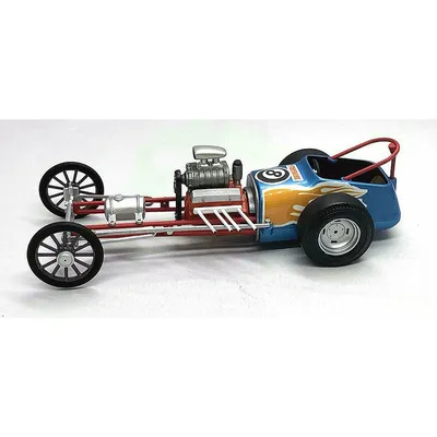 Fireball Slingshot Dragster 1/24 Model Car Kit #M6710 by Atlantis