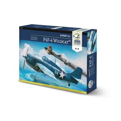 F4F-4 Wildcat Expert Set 1/72 #70047 by Arma Hobby