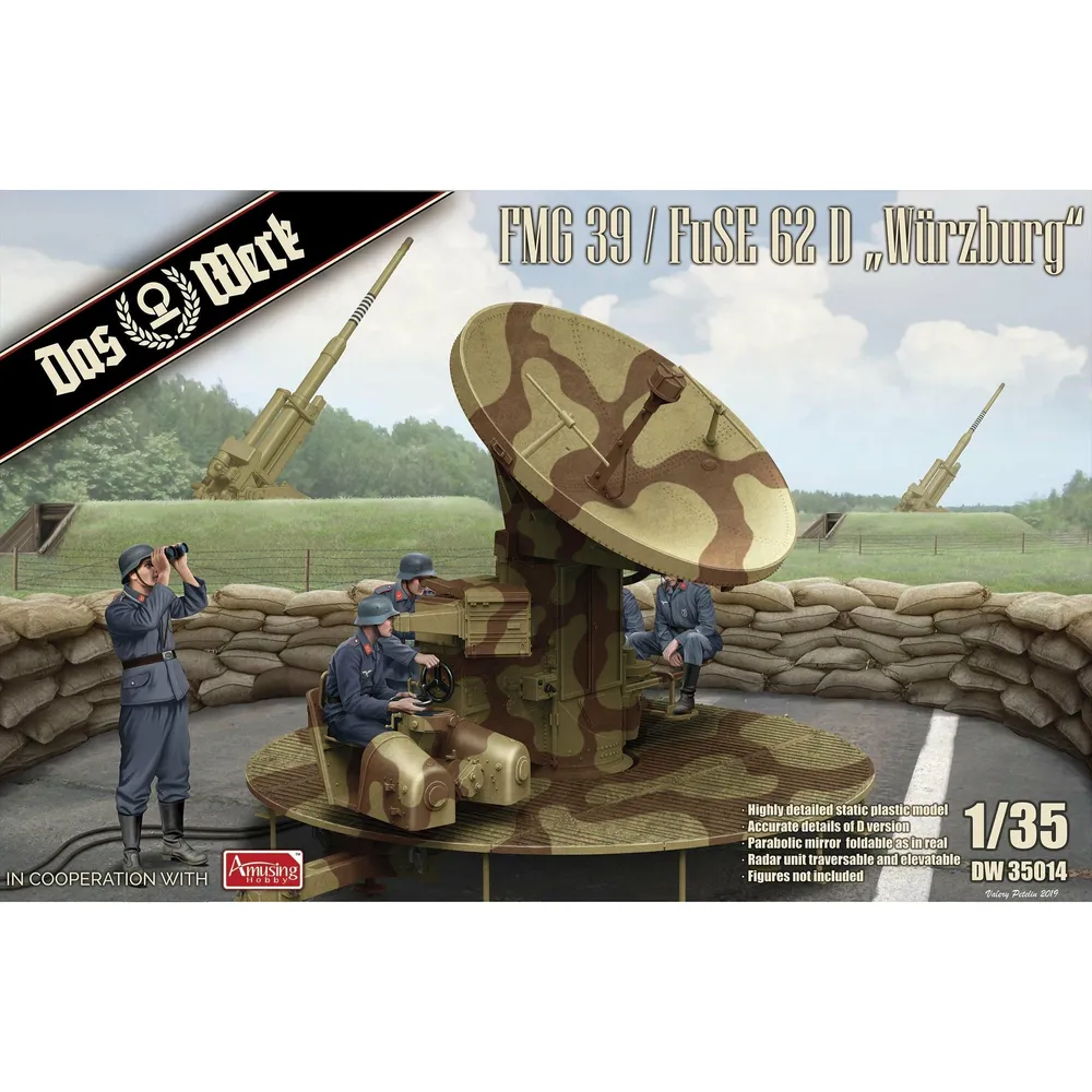 FMG 39 / FuSe 62 D "Wurzburg" 1/35 #DW35014 by Das Werk