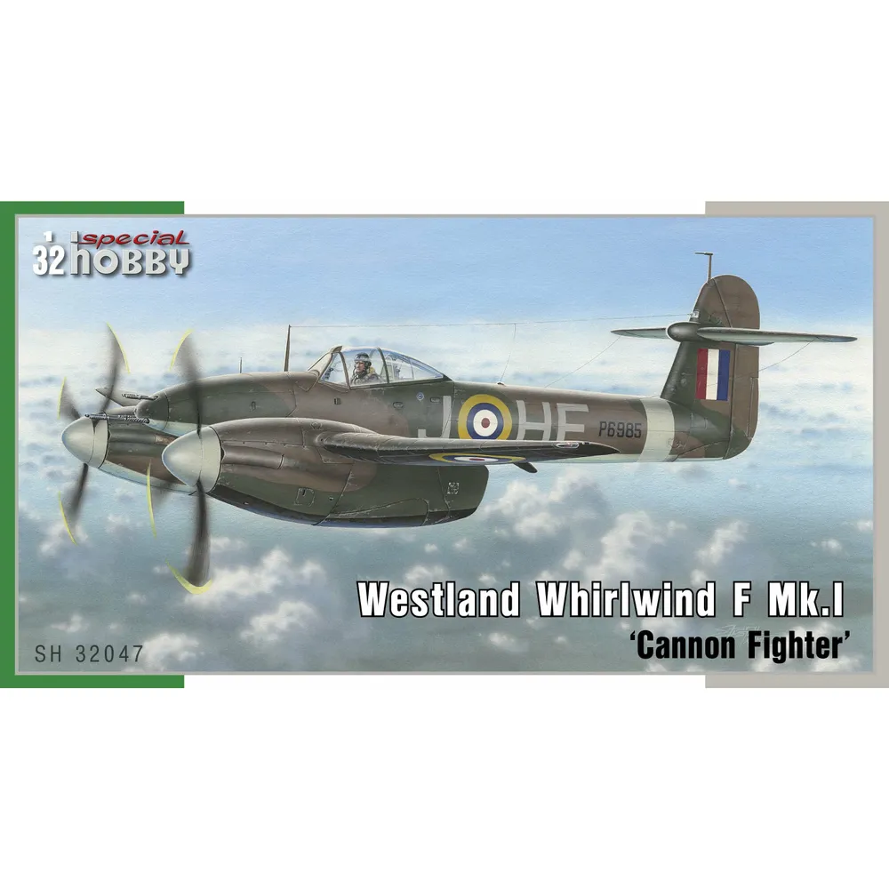 Westland Whirlwind Mk.I 'Cannon Fighter' 1/32 #SH32047 by Special Hobby