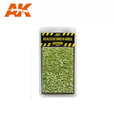 AK Interactive Diorama Series - Realistic Green Moss AK-8132