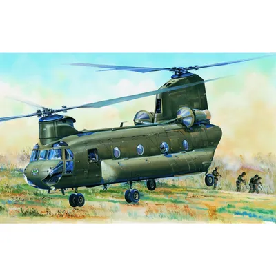 CH-47D Chinook 1/48 #81773 by Hobby Boss