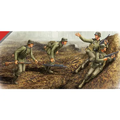 German The 6 Army ' Mamaev Hill' 1/35 #84415 by Hobby Boss