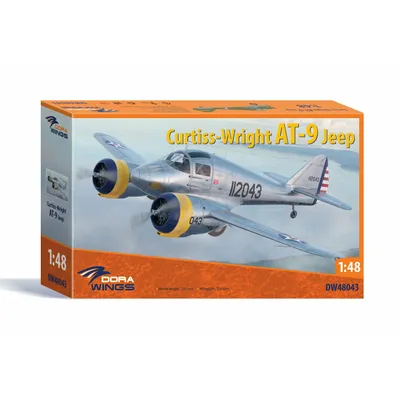 Curtiss-Wright AT-9 Jeep 1/48 #DW48043 by Dora Wings