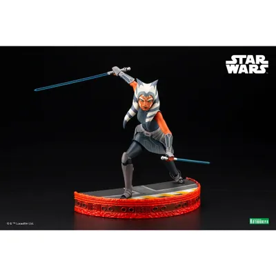 ArtFX Artist Series Star Wars: The Clone Wars Series Artfx Ahsoka Tano Escape from the Clones 1/7 Pre-painted PVC Statue