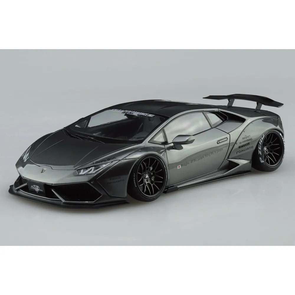 Liberty Walk LB-Works Lamborghini Huracan Ver.2 1/24 Model Car Kit #05990 by Aoshima