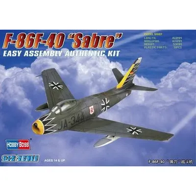 F-86F-40 Sabre 1/72 #80259 by Hobby Boss