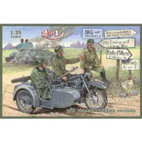 BMW R12 with Sidecar 1/35 #35002 by IBG Models