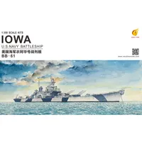 USS Iowa 1/350 Model Ship Kit #VF350910 by Very Fire