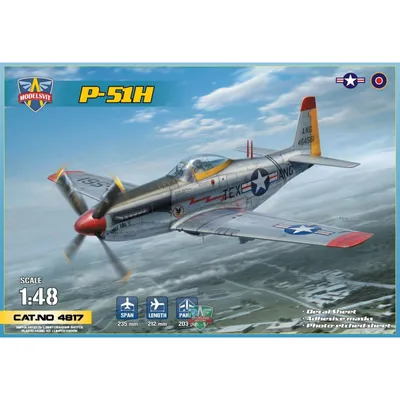 P-51H Mustang (6 camo schemes) 1/48 #4817 by Modelsvit