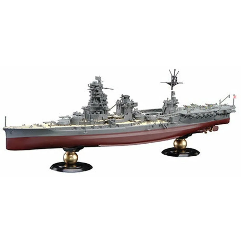 IJN Aircraft Battleship Ise Full Hull 1/700 Model Ship Kit #541527 by Fujimi