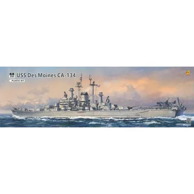 USS Des Moines 1/350 Model Ship Kit #VF350918 by Very Fire