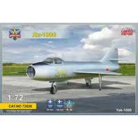 Yak 1000 Supersonic demostrator 1/72 #72026 by Modelsvit