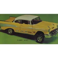 1957 Chevy Bel Air 1/25 Model Car Kit #H1371 by Atlantis