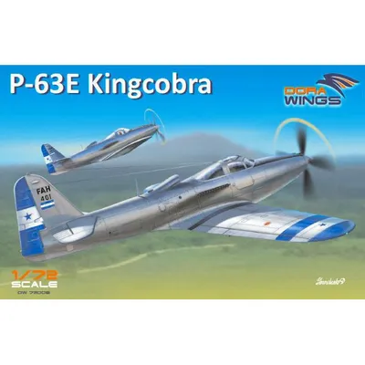 Bell P-63E-1-BE Kingcobra 1/72 #DW72005 by Dora Wings