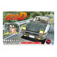 Initial D Fujiwara Takumi Toyota AE86 Trueno (Project D Ver.) 1/24 Model Car Kit #5957 by Aoshima