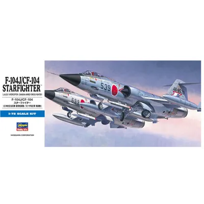 F-104J/CF-104 Starfighter 1/72 #01446 by Hasegawa