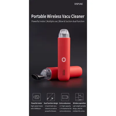 DSPIAE Portable Handheld Vacuum Cleaner
