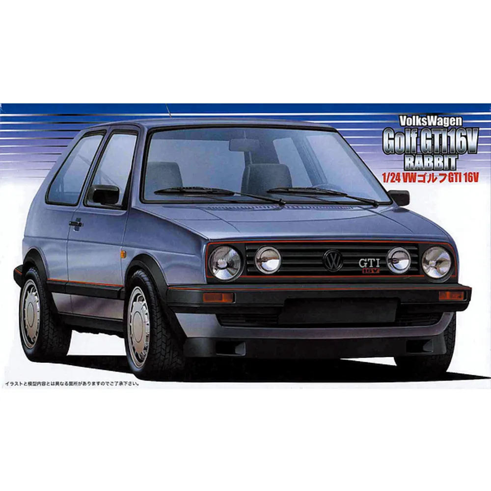 Golf GTI 16V 1/24 Model Car Kit #126753 by Fujimi