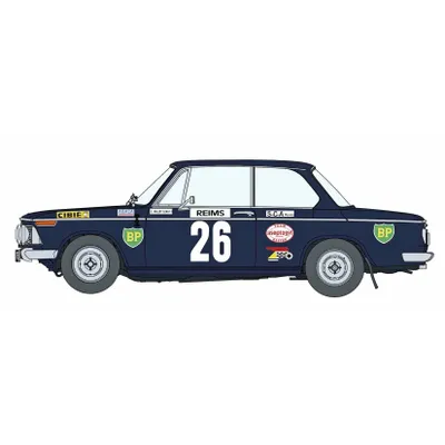 BMW 2002 TI '1971 Monte-Carlo Rally' 1/24 #20540 by Hasegawa