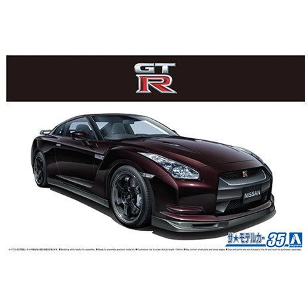 Nissan R35 GT-R Spec-V 2009 1/24 #06218 by Aoshima