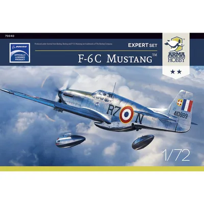 F-6C Mustang Expert Set 1/72 #70040 by Arma Hobby