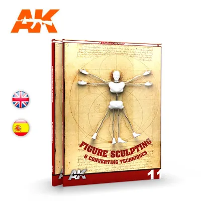 AK Interactive Learning Series #11 Figure Sculpting - English