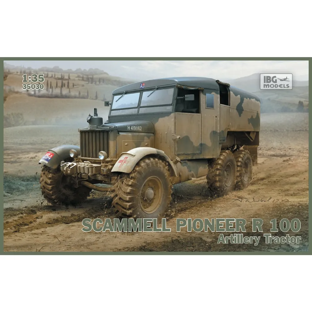 Scammell Pioneer R 100 Artillery Tractor 1/35 #35030 by IBG Models