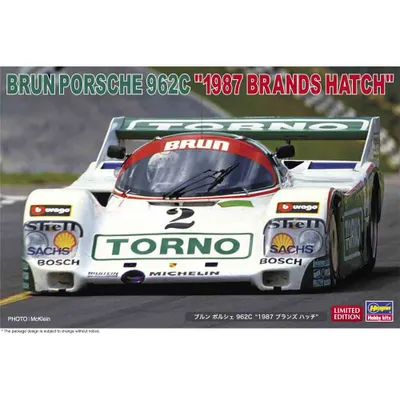 Brun Porsche 962C "1987 Brands Hatch" 1/24 by Hasegawa