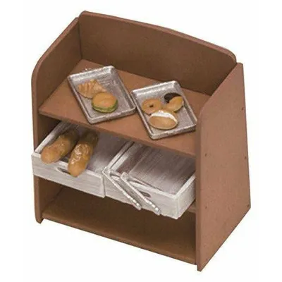 Miniature Spice 1/24 Bakery Freshly Baked Bread & Shelf #MS-006 by Asuka