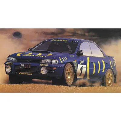 Subaru Impreza "1994 Hong Kong-Beijing Rally Winner" 1/24 Model Car Kit #20589 by Hasegawa