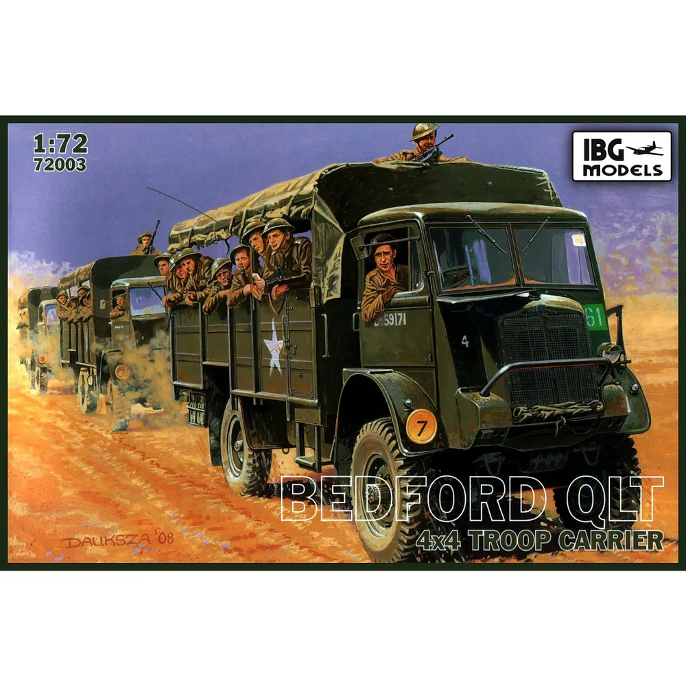 Bedford QLT 4x4 Troop Carrier 1/72 #72003 by IBG Models