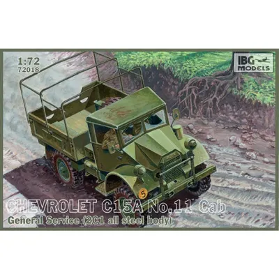 Chevrolet C15A No.11 Cab 1/72 #72018 by IBG Models