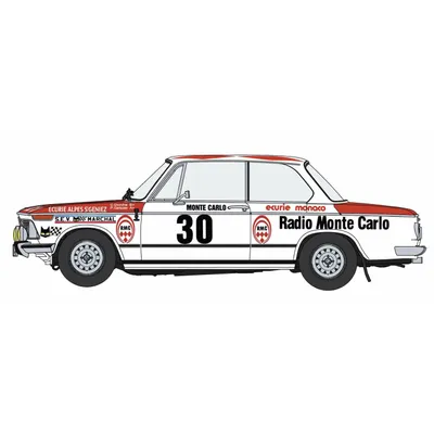 BMW 2002 Tii '1975 Monte-Carlo Rally' 1/24 Model Car Kit #20516 by Hasegawa