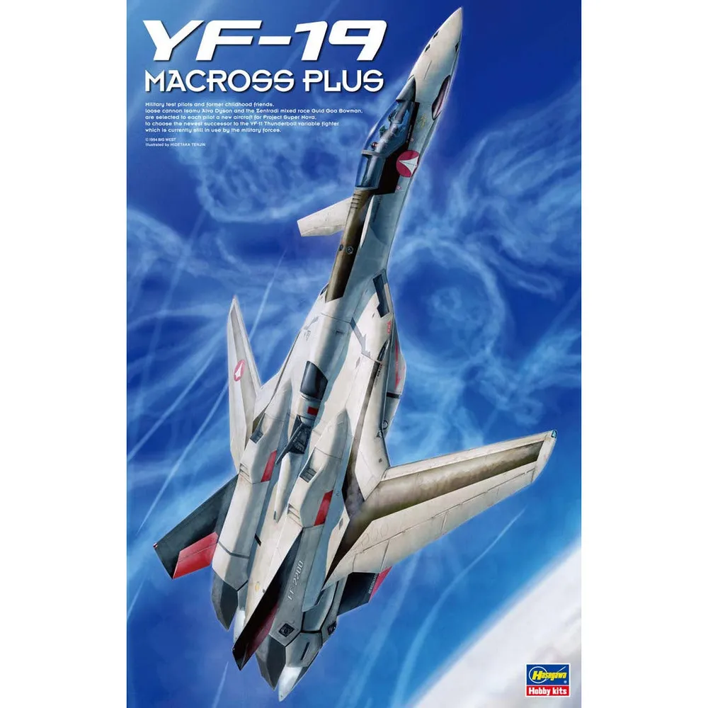 Macross Plus MC01 YF-19 1/48 by Hasegawa