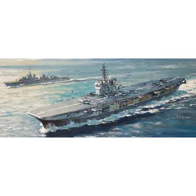 HMS Glory 1945 1/700 Model Ship Kit #7003 by Imperial Hobby Productions