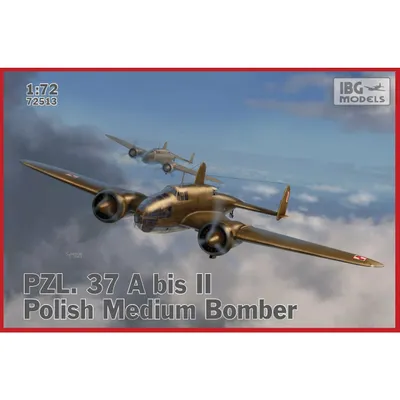 PZL. 37 A bis 2 Los – Polish Bomber Plane 1/72 #72513 by IBG Models