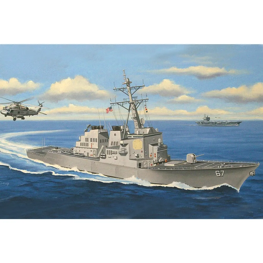 Cole DDG-67 1/700 Model Ship Kit #83410 by Hobby Boss