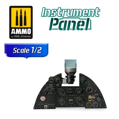 Hawker Hurricane Mk. I - Instrument Panel 1/2 Scale by Ammo Mig