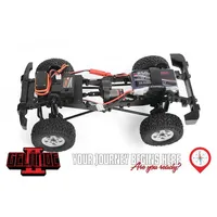 RC4WD 1/18 4WD Crawler RTR Gelande II Black Rock Body Set - Orange RC4Z-RTR0048