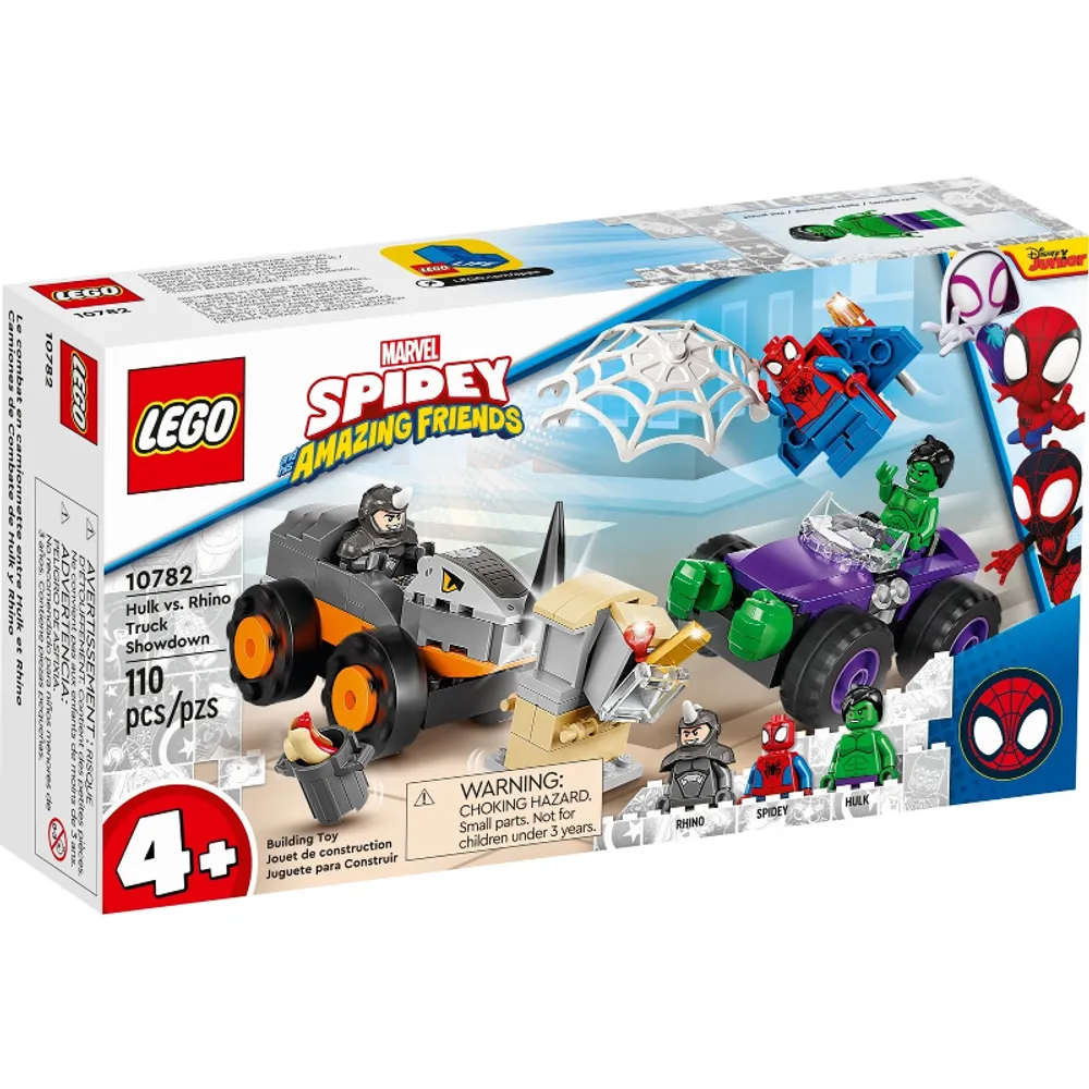 Lego Marvel Super Heroes: Hulk vs. Rhino Truck Showdown 10782