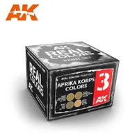 AK-RCS003 Real Colors Afrika Korps Colors Set