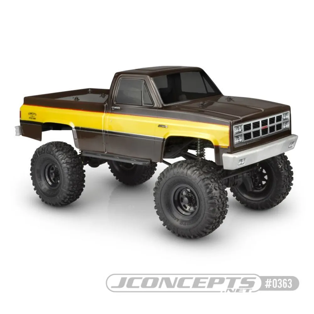 JConcepts 1982 GMC K10 body (Fits - Traxxas TRX-4, Axial, 12.3")